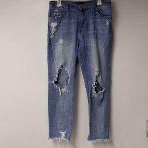 Flying Monkey distressed jeans